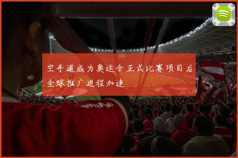 空手道成为奥运会正式比赛项目后全球推广进程加速